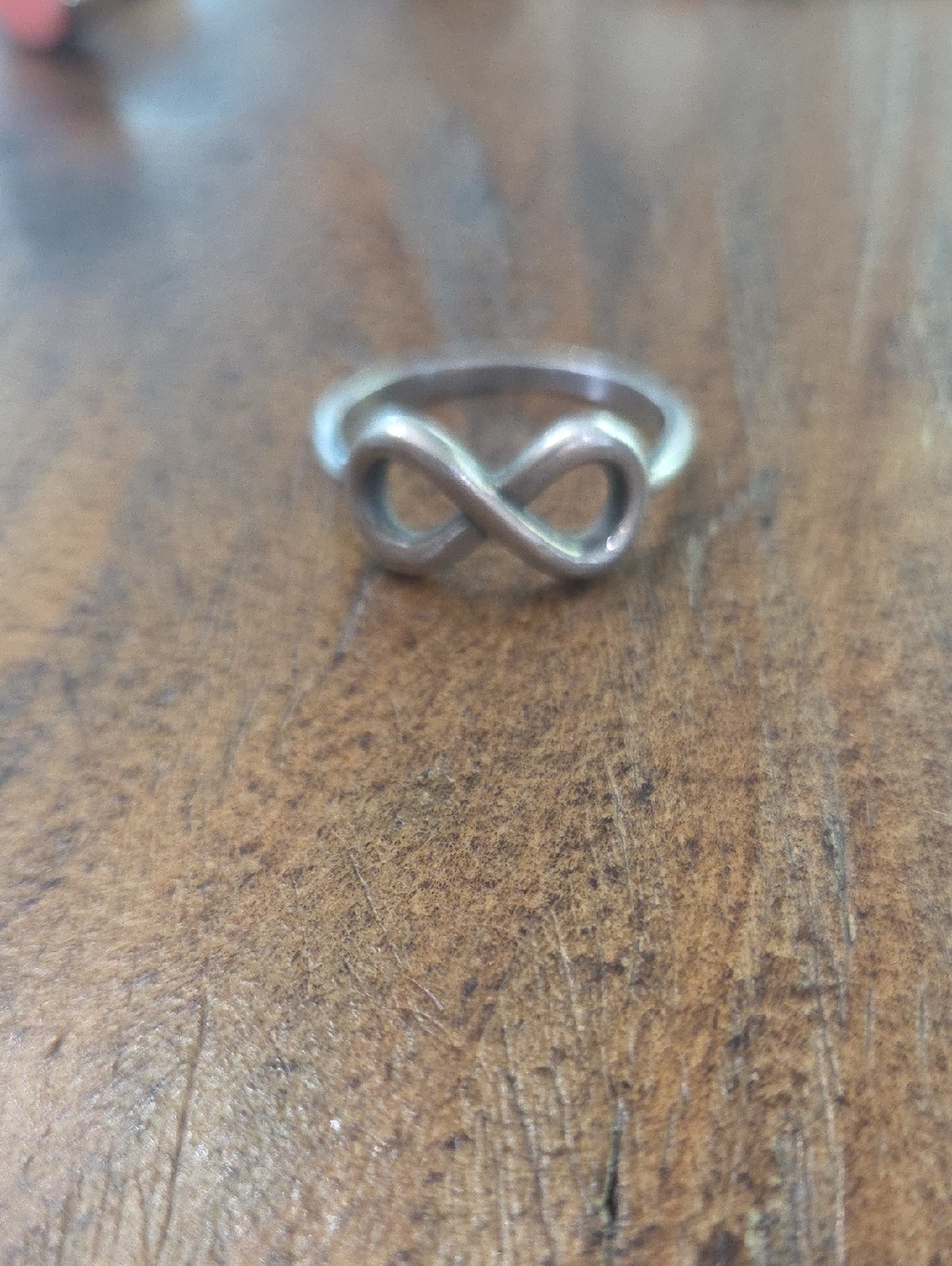 Infinity Loop Sterling Silver Ring